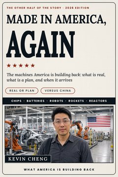 Made in America, Again by Kevin Cheng, cover.